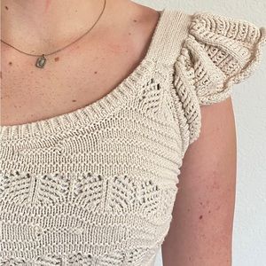 Nectar clothing crochet crop top